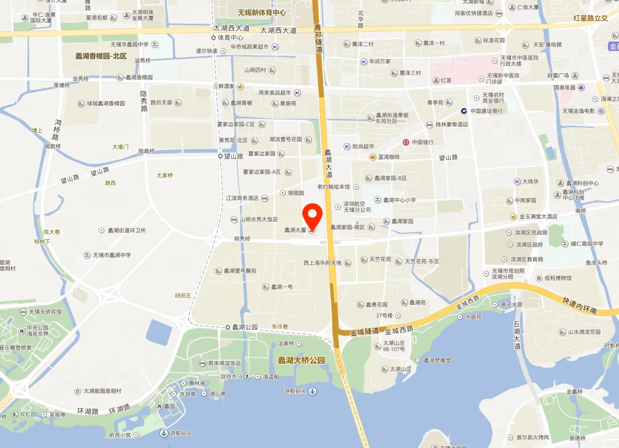 蠡湖大厦地图位置